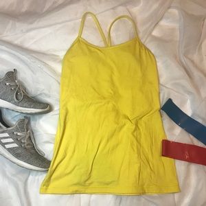 lululemon athletica Tops - ✨YELLOW LULULEMON POWER Y TANK TOP✨ lululemon athletica Tops - ✨YELLOW LULULEMON POWER Y TANK TOP✨